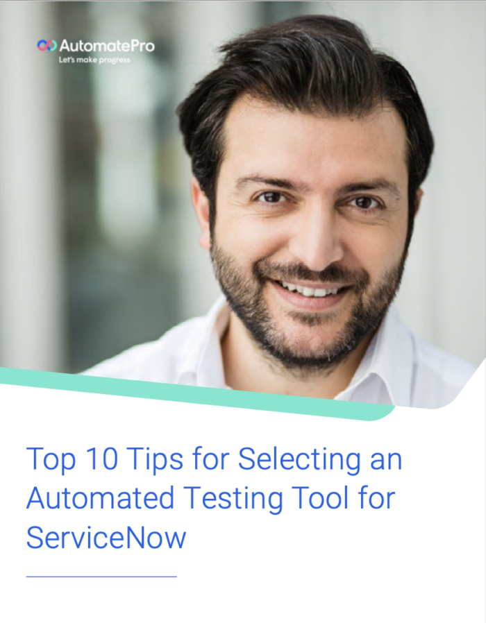 Testing-ServiceNow-Top-Tips